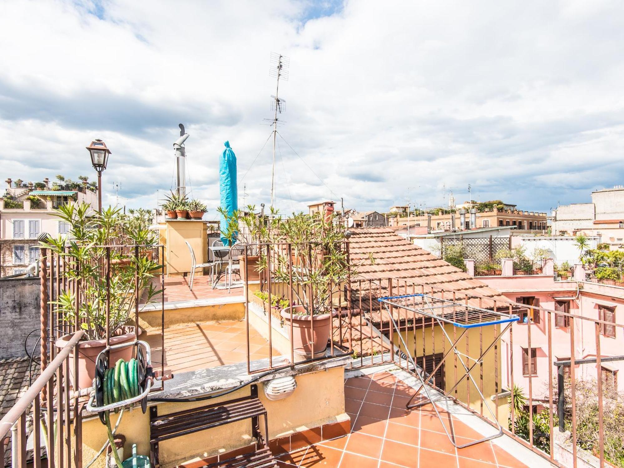 Pallaro Terrace Apartment Roma Dış mekan fotoğraf
